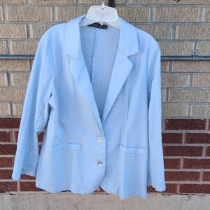 U.S. Polo Assn. Sky Blue Women's Blazer